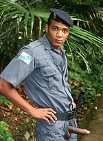 Brazilian cop Bruno Loronha shows his cock by Brazilian Studz