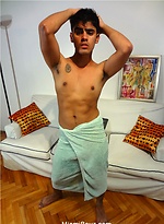 Hot latino twink Emiliano serviced by Miami Boyz