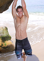 Beefy and muscular boy Sidney by SeanCody