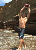 Beefy and muscular boy Sidney by SeanCody