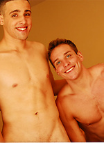Dylan McLovin and Nick Tangini in a blowjob scene by Nextdoor Buddies With Dylan McLovin