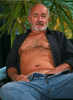 Silver daddy Conrad Morales by Hot Older Male