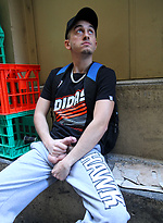 Stripping Naked in the City with French Stud Mickael David by Bentley Race