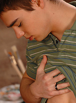 Zack Randall stripping by Colt Studio With Zack Randall