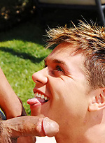 Guy Parker and Jherrad Lopez fucking outdoors by Colt Studio