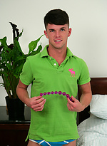 Young Straight Pup Oli Hall gets Hooked on our Vibrating Dildo! by English Lads