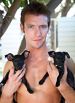 Pornstars and puppy dogs by Cocky Boys