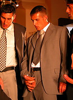 Carlos Montenegro, Jordi Casal, Alex Brinsky - oral sex scene by Kristen Bjorn