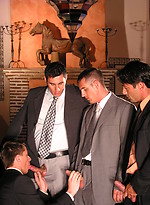 Carlos Montenegro, Jordi Casal, Alex Brinsky - oral sex scene by Kristen Bjorn
