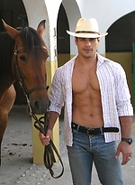 Pedro Andreas, Daniel Marvin, Jorge Ballantinos, Tony Duke. El rancho orgy by Kristen Bjorn With Daniel Marvin,Pedro Andreas
