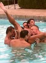 Pedro Andreas, Daniel Marvin, Jorge Ballantinos, Tony Duke. El rancho orgy by Kristen Bjorn With Daniel Marvin,Pedro Andreas