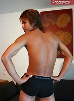 Asian dancer posing in underwear by Japan Boyz