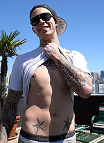 Our Straight Mate Anthony Blaize loves to strip and show off by Bentley Race