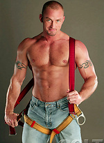 Gage Weston gets a blowjob by Colt Studio With Gage Weston