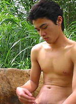 Sexy Thai guy strips in the wild by BoyKakke