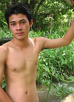 Sexy Thai guy strips in the wild by BoyKakke
