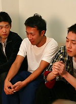 Japanese straight man getting sucked by gay boys by Japan Boyz