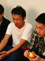Japanese straight man getting sucked by gay boys by Japan Boyz
