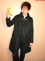 Cute Korean boy playing with his banana by Japan Boyz
