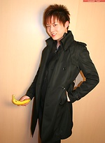 Cute Korean boy playing with his banana by Japan Boyz