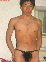 Hot Japanese boy tugs off his cock for you by Japan Boyz