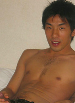 Hot Japanese boy tugs off his cock for you by Japan Boyz
