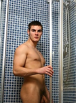 Dan posing in a shower by UKNakedmen