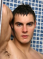 Dan posing in a shower by UKNakedmen