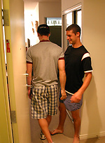 College boys Fierce and Mark oral sex by Nextdoor Buddies