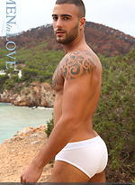 Admirer Will Helm Seduces Damien Crosse Overlooking the Sea by Lucas Entetainment With Damien Crosse,Will Helm