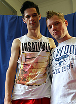 Hot Aussie boys Ryan and Simon\\\\\\\'s first hook by Bentley Race