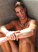 Hot blond college boy naked by Frat Men