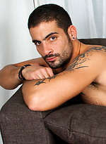 Uncut, tattooed hunks Edji Da Silva and Johnny Venture suck and fuck by Lucas Entetainment With Edji Da Silva,Johnny Venture