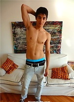 Santiago just turned 18 and was eager to pose on MiamiBoyz by Miami Boyz