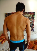 Santiago just turned 18 and was eager to pose on MiamiBoyz by Miami Boyz