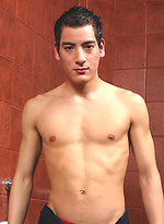 Hugo Lopez anked by Brazilian Studz