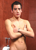 Hugo Lopez anked by Brazilian Studz
