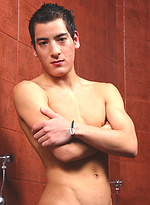Hugo Lopez anked by Brazilian Studz