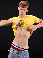 Hot red college boy Carl by ChaosMen