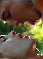 Rowen Bailey and Sam Barclay Spray Piss and Flip-Fuck Each Other by Lucas Raunch