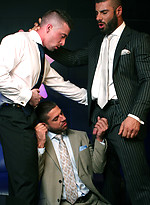 Table Service. Starring Alex Marte, Axel Brooks and Scott Hunter by Men at Play With Alex Marte,Scott Hunter,Axel Brooks