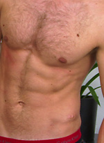 Sebastian shows his hairy chest and cock by English Lads