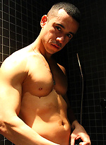 Hitting the Showers with my Hung Mate Daniel Carrera by Bentley Race