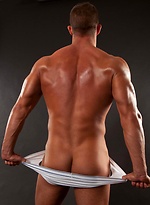 Samuel Star, sporting a chiseled muscular body and a nice big cock, flexes his guns and works his pole just for you. by Randy Blue