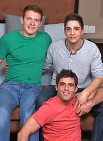 Curtis, Calvin and Lance goes threesome by SeanCody