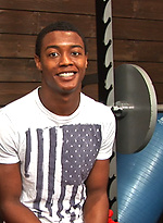 Ebony college stud Christopher by SeanCody