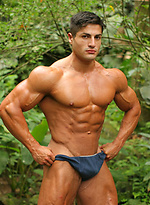 Amerigo Jackson, hot muscle man by Muscle Hunks