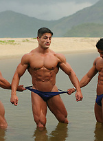 Amerigo Jackson, hot muscle man by Muscle Hunks