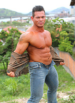 Tito Ortiz outdoors by Muscle Hunks
