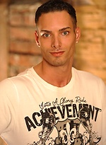 Brunette stud shows his sexy butt by William Higgins